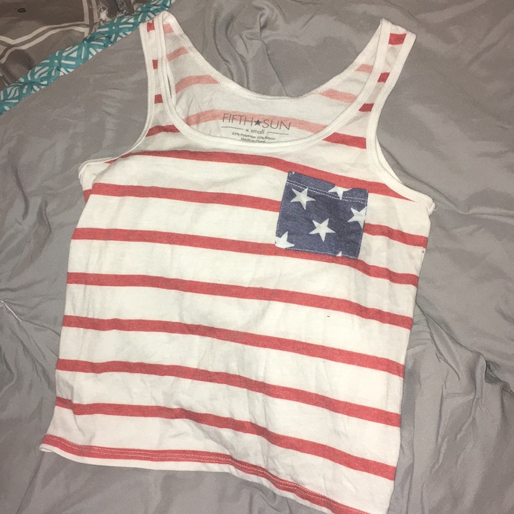 American Flag Tank